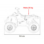Elektrická Štvorkolka - Maverick ATV - zelená